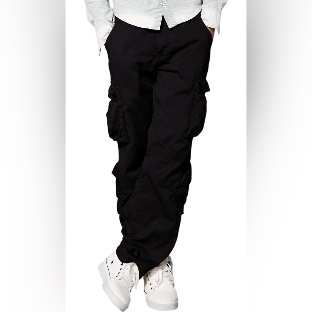 Black Cargo Pants